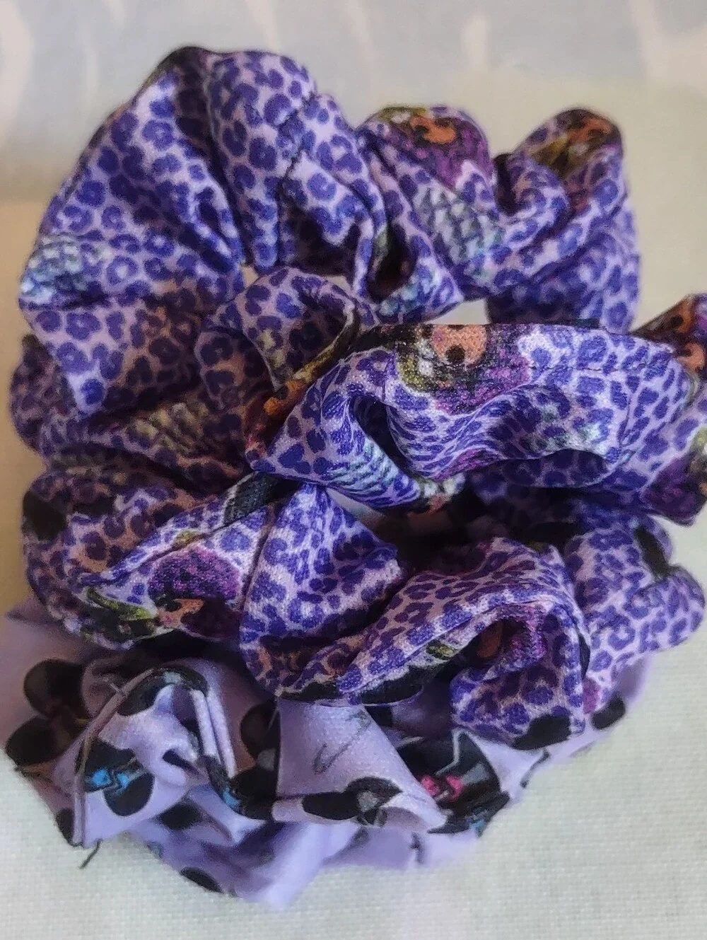 Women Hair Scrunchies Set Of 5